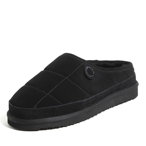 Image of Fireside by Dearfoams Men's Grafton Shearling Indoor /Outdoor Clog