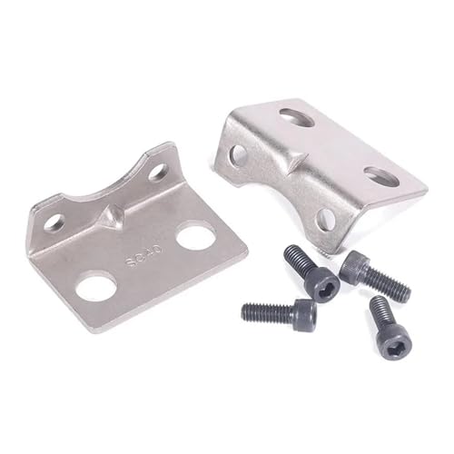 Soporte CB-63 para cilindro neumático SC63 con base de doble oreja 4