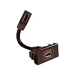 hdmi legrand sockets Mo-Base Hdmi A 1M Ne Cabl Legrand 079368 Toma HDMI, Multicolor, Estándar