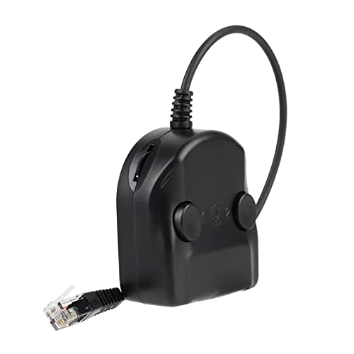 Keenso Trainingsbox Splitteradapter Lautstärke -Steuerungskristall -Headset Adapter für Call Centers Easy Plug and Play Double Jack und Stummschalter Telefon Marketing Schulungen Keenso Trainingsbox Splitteradapter Lautstärke -Steuerungskristall -Headset Adapter für Call Centers Easy Plug and Play Double Jack und Stummschalter Telefon Marketing Schulungen
