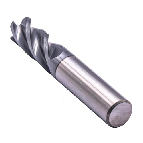 Image of 1 /2 inch 4 Flute Solid Carbide End Mill, 0.04 inch Corner Radius, AlTiN Coated | 30 Degree Helix, 1 /2 inch Cutting Diameter, 1 /2 inch Shank Diameter, 1-1 /4 inch Length of Cut, 3 inch Overall Length