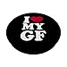 I love my GF girlfriend PopSockets PopGrip: Swappable Grip for Phones & Tablets PopSockets Standard PopGrip