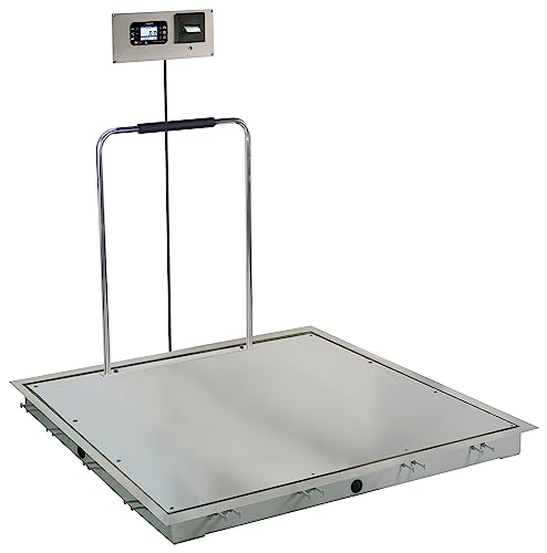 Detecto, ID-3636SH-855RMP, Solace in-Floor Dialysis Scales, 36