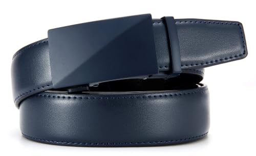 Image of CHAOREN Mens Leather Ratchet Belt - 1 3 /8 inch for Dress Pants