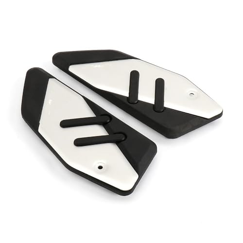 Repose-pieds antidérapants pour X-max 300 avec plaques de protection pilote