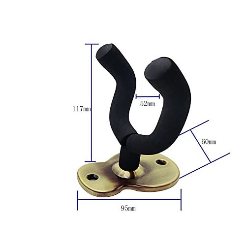 Epochleno Lot de 2 supports muraux en métal pour guitare avec éponge de protection Compatible avec tous les types de… - Les Beatles, Paul McCartney, John Lennon, RIngo Starr, George Harrison Epochleno Lot de 2 supports muraux en métal pour guitare avec éponge de protection Compatible avec tous les types de… – Image 4