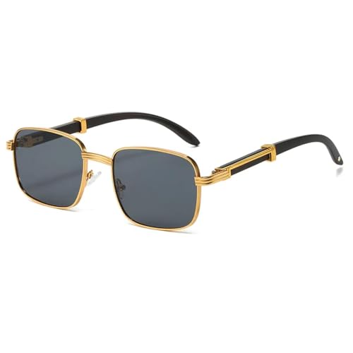 Lunettes de soleil vintage métal avec verres dégradés haute protection