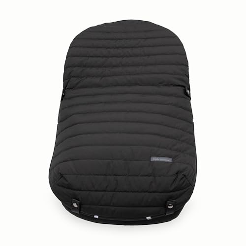 Image of Little Unicorn Infant Car Seat Footmuff - Weather-Resistant Baby Bunting Bag with Magnetic Closure, Non-Slip Backing & Open Harness Design - Universal Fit Winter Cover for Baby Car Seat & Stroller