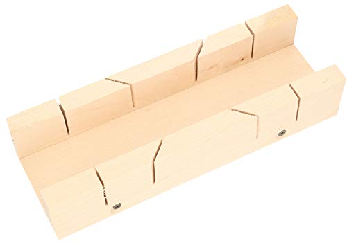 KOTARBAU® Caja de corte 300 x 60 x 100 mm Caja de ingletes para cortar tablas de listones