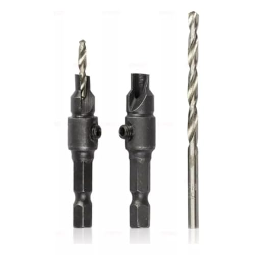 JOGO COM 5 BROCAS PARA MADEIRA COM ESCAREADORES AJUSTÁVEIS