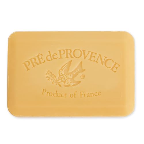 Image of Pre de Provence Artisanal Soap Bar, Enriched with Organic Shea Butter, Natural French Skincare, Quad Milled for Rich Smooth Lather, 8.8 Ounce, Sandalwood