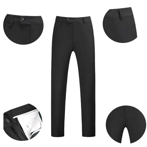 Men's Suit Classical Two Piece Formal Slim Fit Suits for Men with Peak Lapel Business Suits Tuxedo Prom Set2