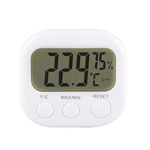 Futaba LCD Digital Thermometer Hygrometer Gauge Without Clock-image-29