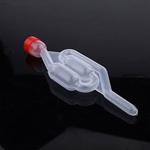 Yaasier Bonde de Fermentation, 2 pièces Tubes de Fermentation en Plastique, Anti-Retour en Plastique à Sens Unique pour la Fermentation du vin de bière à Domicile - Image 5