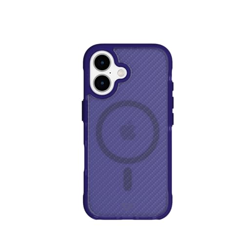 Image of Tech21 EvoArmor for iPhone 16 Compatible with MagSafe - Impact Protection Case 21x Military Standard Tested in Purple
