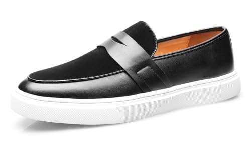 Men's Loafers Casual Dress Slip On Stylish Penny Loafers Fashion Business Prom Wedding Comfortable Walking Shoes for Men