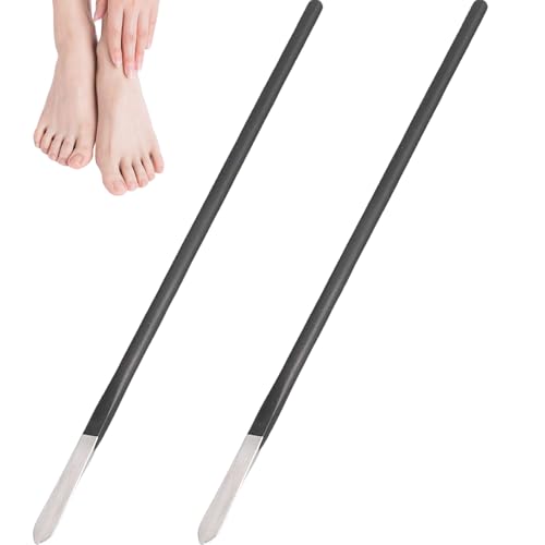 2pcs Foot Corn Remover Tool, Couteau pédicure en acier inoxydable sans glissement, scalpel de pied tranchant 6 pouces, outils de pédicure professionnels de remplacement pour la pédicure Shop.