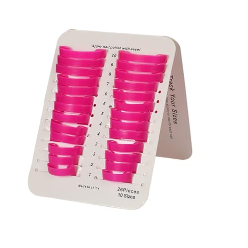 KIXZSAZ 4 piezas Nail Stamper Nail Polish Protector Herramientas de belleza Finger Polisher Kits de mano portátiles Kits para belleza