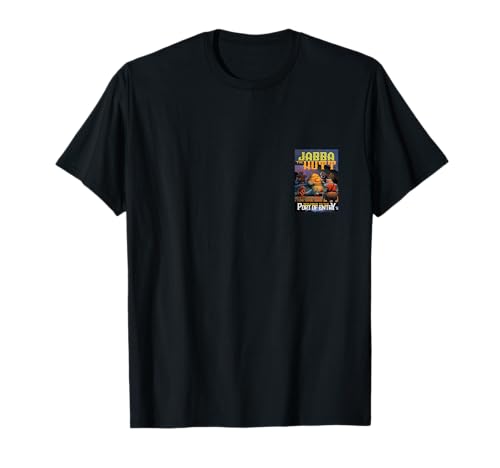 T-shirt Star Wars Jabba Welcome to the Port of Entry vêtement science-fiction vintage