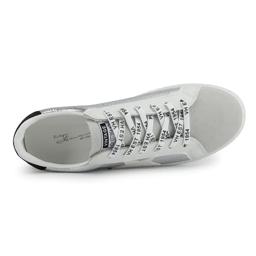 Image of VINTAGE HAVANA Women's Fashion Sneakers | Casual Lace up Low Top Tennis Shoes | Cute Trendy Dressy Sneakers