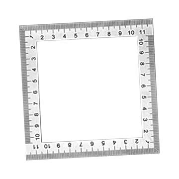 Colcolo Strumento di Misurazione Del Righello Da Disegno Del Righello di Misurazione Del Righello Quadrato per La Della Da Tavolo