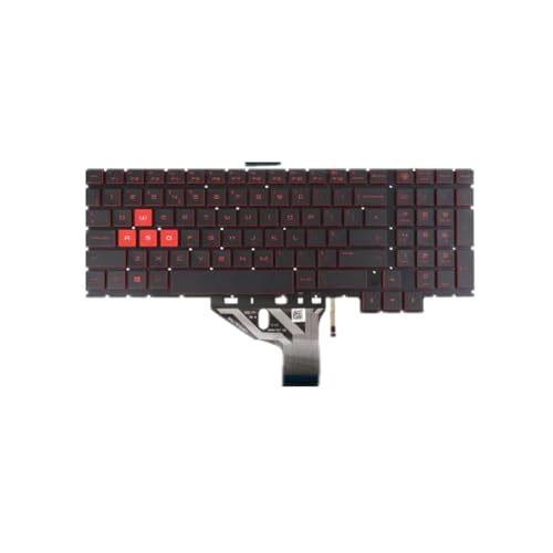 汎用 ノートブックキーボー に適合する For HP OMEN 15-5000 5100 5200 ブラック 黒 UK English Layout