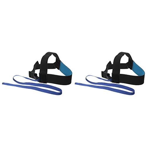 Image of MECCANIXITY 2pcs ESD Anti Static Foot Heel Straps Anti Static Wrist Strap Band Adjustable for Grounding Removing Static Black