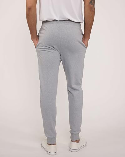 Real Essentials 3 Pack: Men's Jogger Sweatpants - Cotton Fleece Bottoms Athletic Pants with Pockets (Big & Tall Available)3