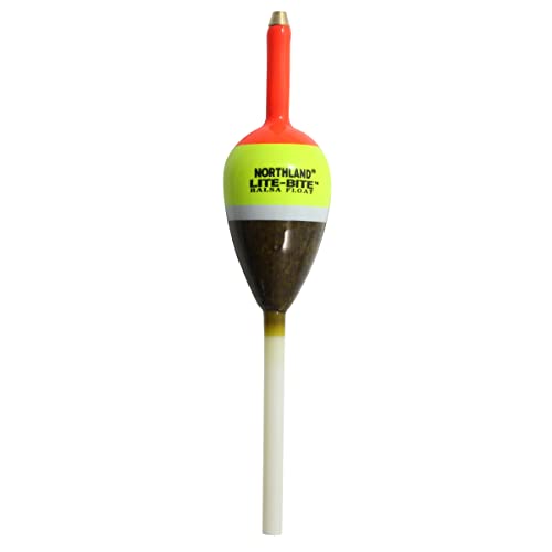 Northland Tackle LBS3 Lite-Bite Slip Bobbers 2/Cd Lite-Bite Slip Bobbers Oval Sunrise 3/4