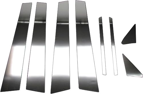 BRIGHTZ クラウンマジェスタ AWS215 GWS214 超鏡面ステンレスメッキピラーパネル バイザー無用 8PC 【 PIL−SIL−181 】 GWS214 AWS215 AWS S214 S215 210 クラウン マジェスタ マジエスタ