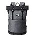 Produktbild Sevego Laptoptaschen, Damen Herren Roll Top Wasserdichter Wanderrucksack, Leichter Rucksack mit Laptopfach 17,3 Zoll & Anti Diebstahl Tasche, Stylische Schultasche, Wasserfeste Groß Rucksack,Grau