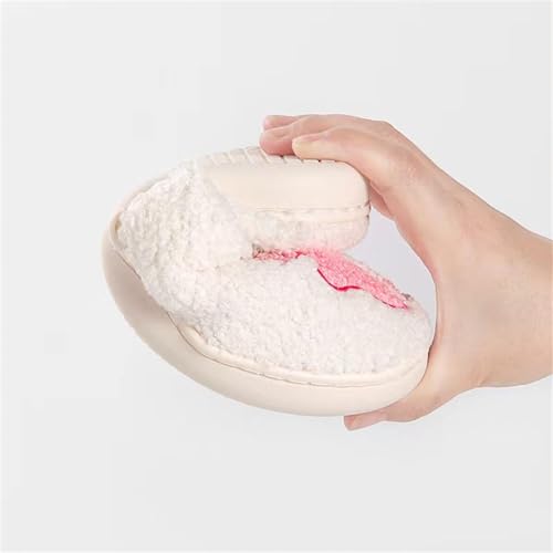 Image of Slippers for Women Men Fuzzy Memory Foam Slipper Fluffy Winter Soft Warm Slip On House Shoes