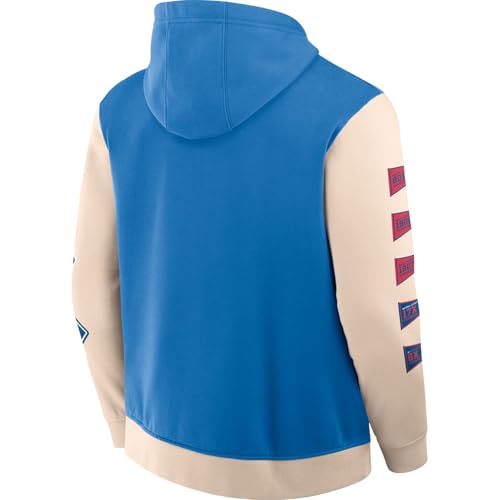 Sudadera Chicago Cubs MLB Retro Prints Fanatics con acabados premium 2