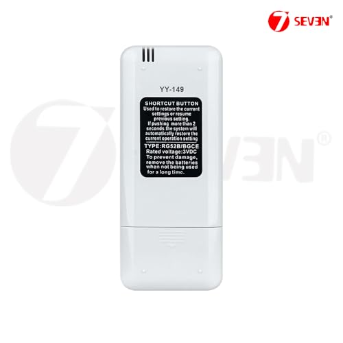 Image of 7SEVEN Compatible for Blue Star AC Remote Original 149 Model Suitable 1 1.5 2 Ton Split and Window Air Conditioner