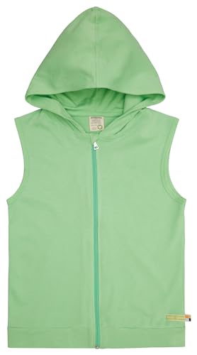 loud + proud Weste mit Kapuze, aus Bio Baumwolle, GOTS zertifiziert