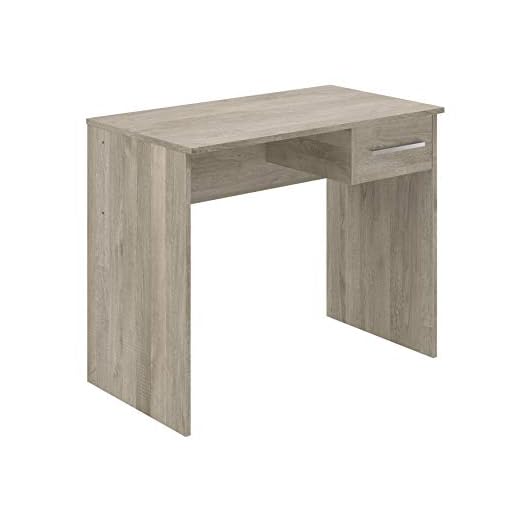 Marca Amazon - Movian Inari Modern - Escritorio con 1 cajón, 50 x 90 x 73 cm (Efecto Roble)
