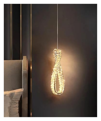Crystal Stair Chandelier Lights Indoor Lighting Ceiling Lamp Hanging Light