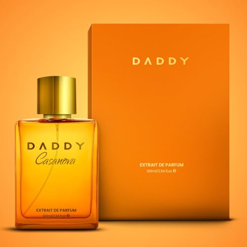 Image of DADDY Casanova Extrait De Parfum for Men | Premium Long Lasting Perfume with Honey, Tobacco, Vanilla & Aromatic Notes | Sweet Spicy Masculine Fragrance | Up to 12+ Hours (100 ML)