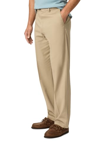Dockers Men's Relaxed Fit Comfort Khaki Pants, British Khaki, 38W x 29L - image 3