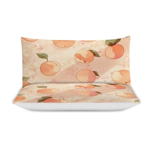 Parure de lit en microfibre avec housse de couette zippée anti-plis - 5