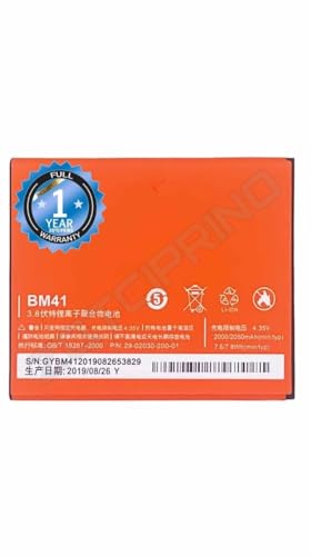 Image of Original BM41 Battery for Redmi 2050mAh /7.8WH 3.8V Battery with 1 Year Warranty**(CC6)