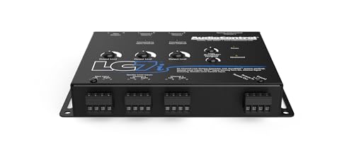 AudioControl LC7i 6-Channel Active Line Output Converter with AccuBASS for Adding Subwoofers, Amplifiers to Factory Car Audio Receiver Head Unit, Speaker Level to RCA Line Level Converter