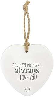 Splosh Loving Hearts - Love - Sentimental Personalised Gifts, Inspirational Quotes, Stunning Hanging Heart, for Mum, Friendship Gifts and Gifts for Him and Her on Special Occasions