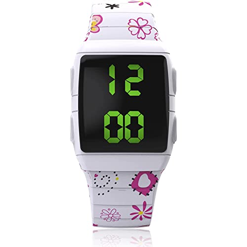 Potty Training Timer Watch, Haydyson Potty Training Toilet with Musical and Vibration Interval Reminders, Water Resistant, Rechargeable Toddler Toilet Training Aid (White)