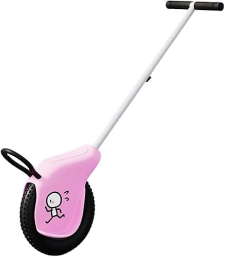 AZIEBAY 手押し車 押し手付き乗用玩具 安全 安定 耐用 洗浄容易 シート付き単輪車 多機能 ポータブル 組立容易 家庭 ・公園プレイエリア・散歩等場所対応、子供が座って楽しむことができ、様々な遊戯方法が可能で、持ち運びが簡単でどこにでも持って行け、