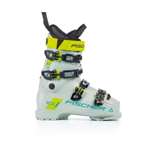 Fischer Rc4 95 Mv Alpine Ski Boots Ice Grey/Ice Grey 27.5 Women's 2024