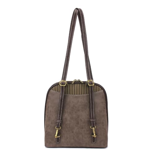 Image of CHALA Convertible Backpack Purse - Women Convertible Shoulder Purse with Adjustable Strap