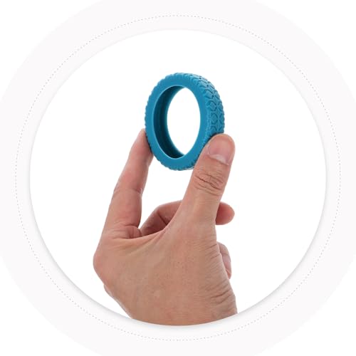 8pcs Luggage Wheel Protectors Silicone Suitcase Wheel Covers for Travel Noise Reduction and Shock Absorbing3