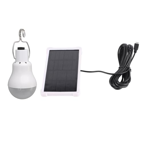 Ampoule solaire rechargeable contre les pannes avec éclairage de secours 130LM