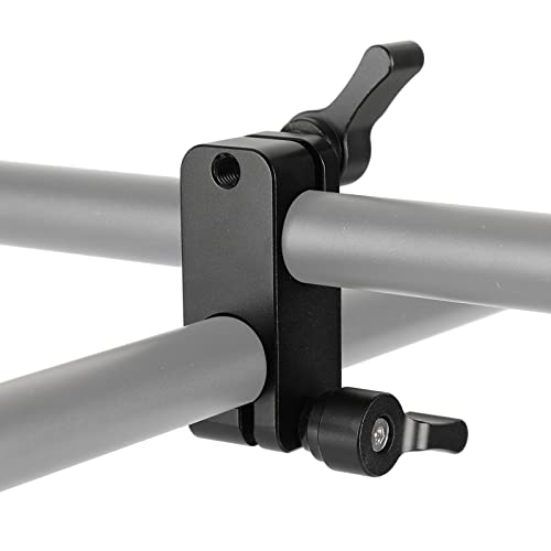 Image of CAMVATE 15mm Right Angle Rod Clamp for Video Camera DSLR Rig(Black)